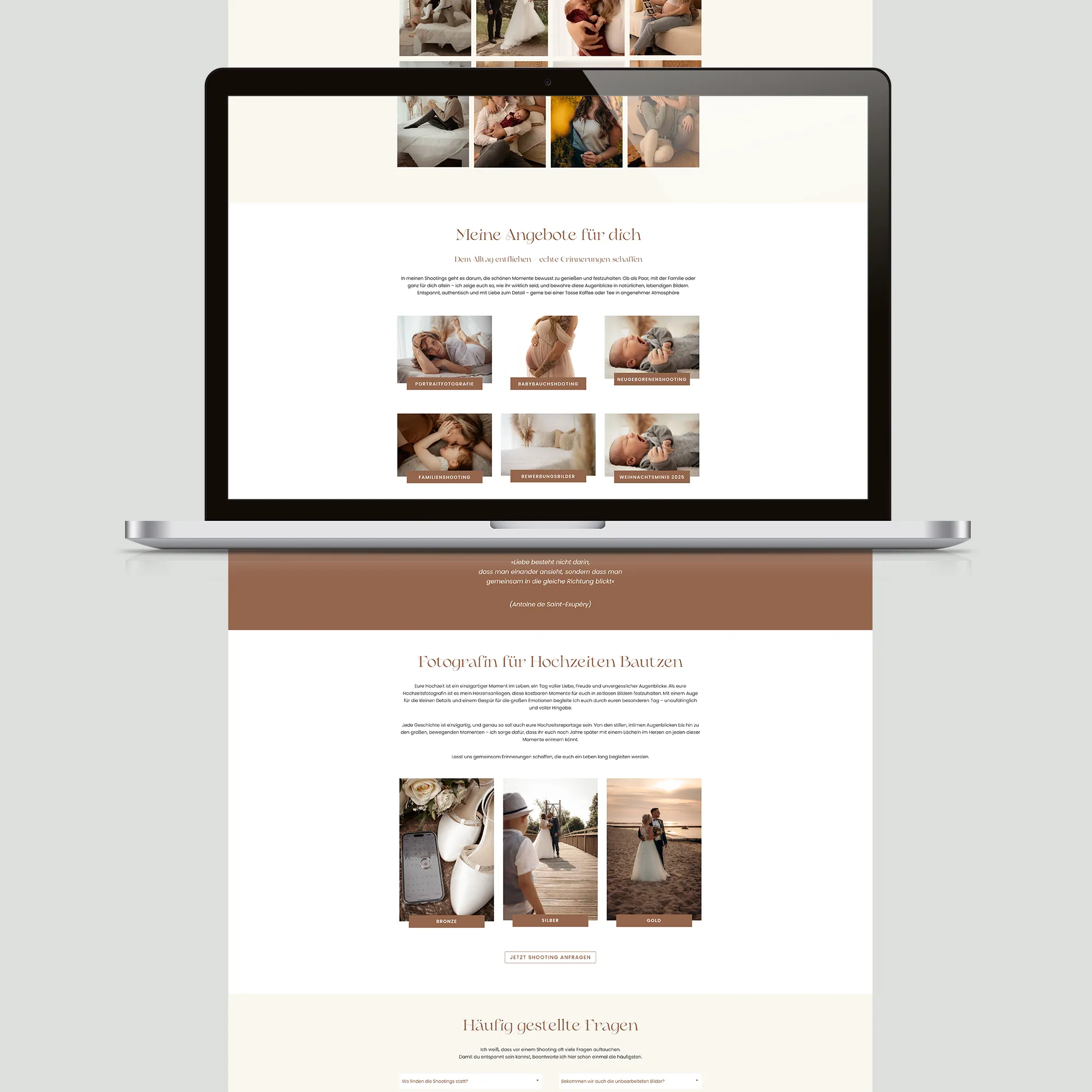 Onepager Webdesign Bautzen